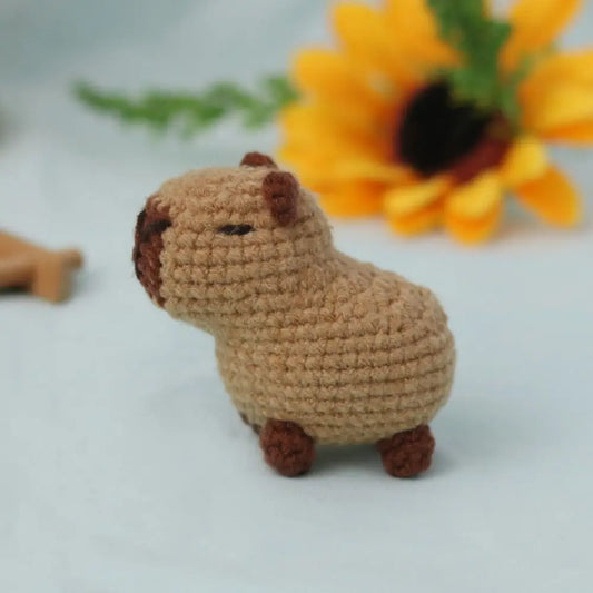 Beginner Crochet Kit Capybara